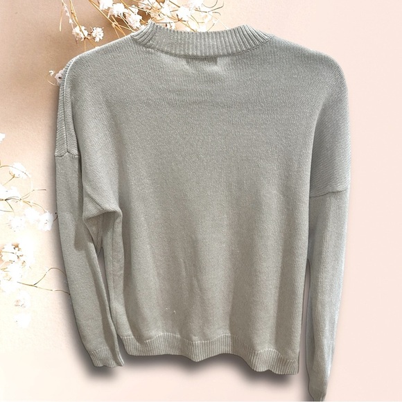 Style & Co Petite Sweater PL Silver Heather NWT - Picture 3 of 7